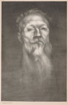 Auguste Rodin. Creator: Eugène Carrière (French, 1849-1906); Lemercier