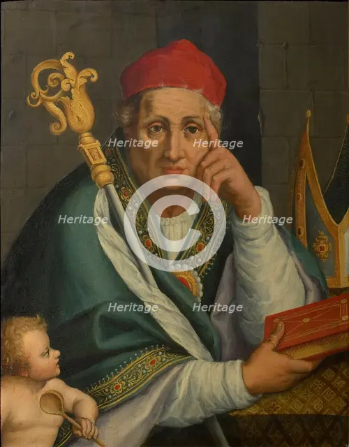 Augustine of Hippo. Creator: Bloemaert, Abraham (1566-1651).