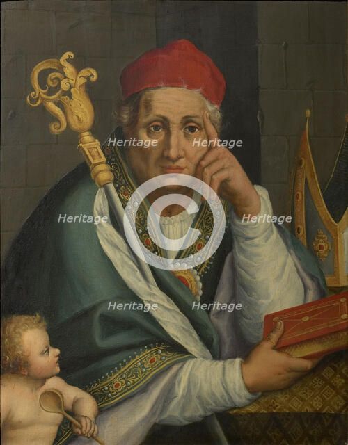 Augustine of Hippo. Creator: Bloemaert, Abraham (1566-1651).