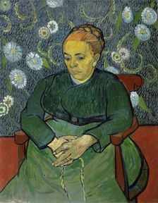 Augustine Roulin (La berceuse), 1889. Creator: Gogh, Vincent, van (1853-1890)