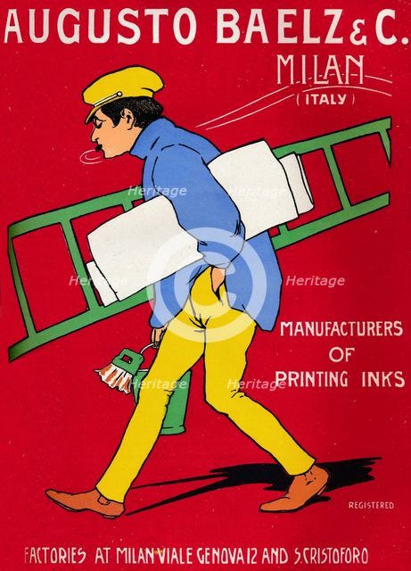 'Augusto Baelz & C. advert', 1907. Artist: Unknown.