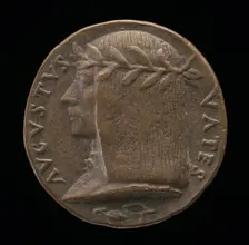 Augusto da Udine (Publio Augusto Graziani), Poet and Astrologer [obverse], c. 1519. Creator: Maffeo Olivieri