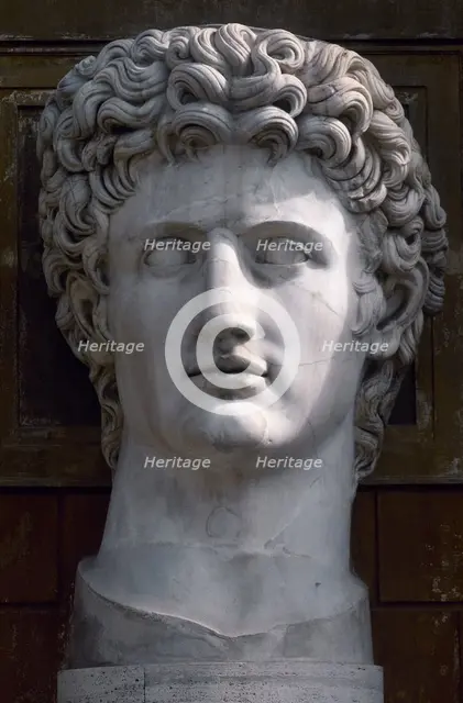 Augustus (63 BC-14 AD), first Roman emperor, Vatican Museums, Vatican City, 1996. Creator: Unknown.
