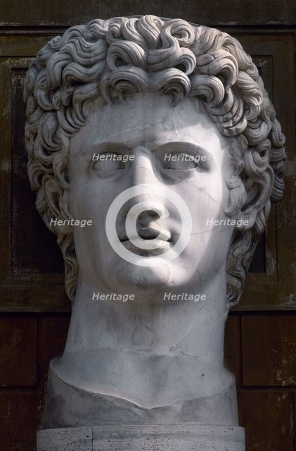 Augustus (63 BC-14 AD), first Roman emperor, Vatican Museums, Vatican City, 1996. Creator: Unknown.