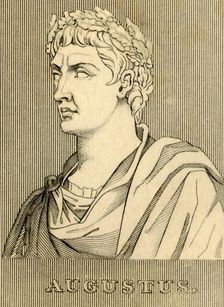 Augustus (63 BC- AD14), 1830. Creator: Unknown