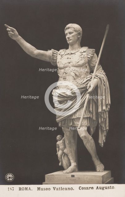 Augustus Caesar, c1900s. Creator: Unknown.