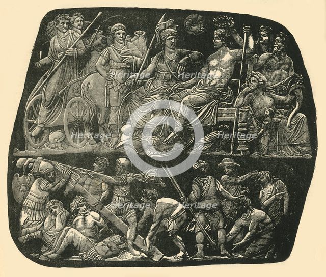 'Augustus and Livia', 1890.   Creator: Unknown.