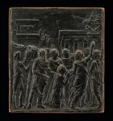 Augustus and the Sibyl, c. 1500. Creator: Andrea Briosco