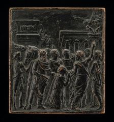 Augustus and the Sibyl, c. 1500. Creator: Andrea Briosco