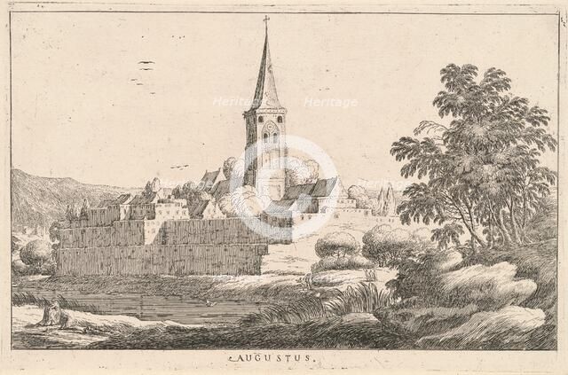 Augustus (August), late 17th century. Creator: Lodovico Mattioli.