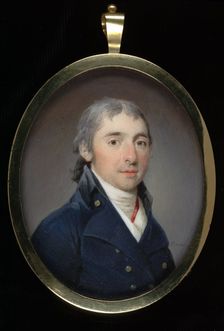 Augustus Fricke, ca. 1795. Creator: Jean Pierre Henri Elouis