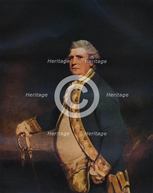 'Augustus Keppel, Viscount Keppel', 1779. Artist: Sir Joshua Reynolds.