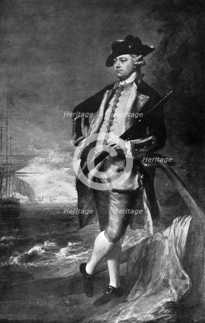 Augustus John Hervey, 3rd Earl of Bristol, c1760s, (c1920). Artist: Unknown