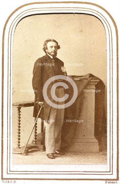 Augustus Leopold Egg, c1860. Creator: Caldesi, Blanford & Co..