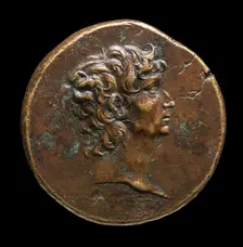 Augustus (Self-Portrait) [obverse], probably c. 1510/1530. Creator: Vittore Gambello