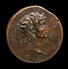 Augustus (Self-Portrait) [obverse], probably c. 1510/1530. Creator: Vittore Gambello