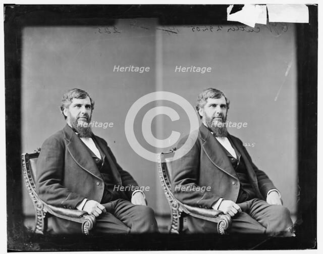 Augustus William Cutler of New York, 1865-1880. Creator: Unknown.