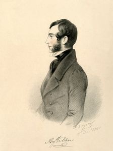 Augustus Villiers 1841. Creator: Richard James Lane