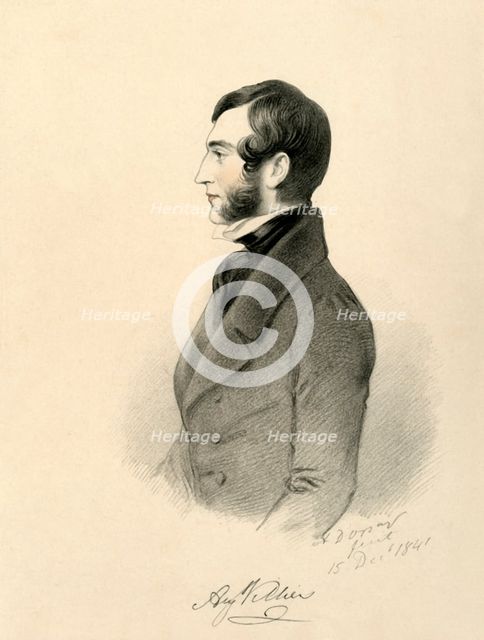 'Augustus Villiers', 1841. Creator: Richard James Lane.