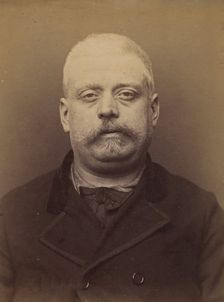 Aumaréchal. Auguste. 44 ans, né à Chateaumeillant (Cher). ébéniste. Association de malfait..., 1894. Creator: Alphonse Bertillon