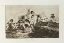 Aun podrán servir.; Los Desastres de la Guerra, Madrid 1863. Creator: Francisco Goya