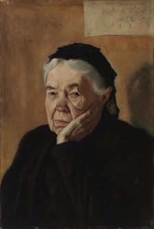 Auntie; The Artist's Aunt, 1898. Creator: Hugo Simberg