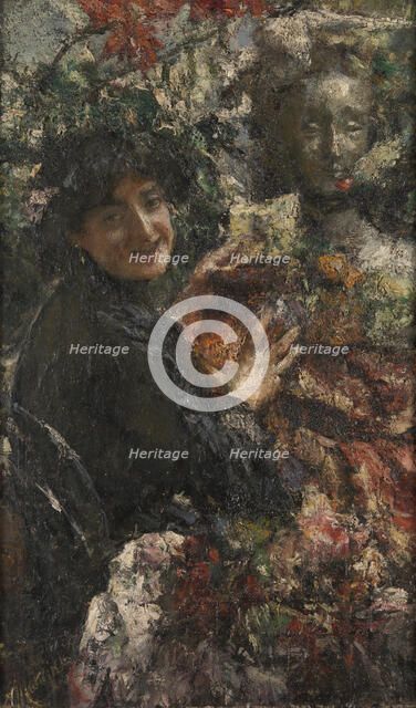 Aurelia, c. 1906. Artist: Mancini, Antonio (1852-1930)