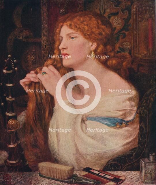 'Aurelia (Fazio’s Mistress)',1863-1873. Artist: Dante Gabriel Rossetti.
