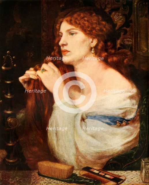 'Aurelia (Fazio's Mistress)',1863-1873, (1948).  Creator: Dante Gabriel Rossetti.