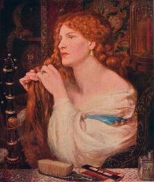Aurelia (Fazio’s Mistress) 1863-1873. Artist: Dante Gabriel Rossetti