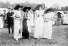Aurelia Phelan, Dorothy Lazarus, Helen Smith, and Millie Lytle, between c1910 and c1915. Creator: Bain News Service