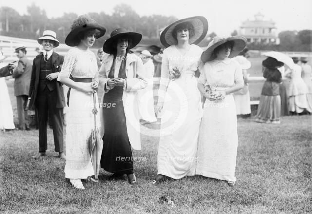 Aurelia Phelan, Dorothy Lazarus, Helen Smith, and Millie Lytle, between c1910 and c1915. Creator: Bain News Service.