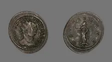 Aurelianus (Coin) Portraying Emperor Tacitus, 276 (January-June), issued by Tacitus. Creator: Unknown