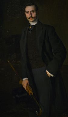Aureliano de Beruete y Moret, (1876-1922), Spanish art historian, son of the painter..., 1902. Creator: Joaquin Sorolla Bastida