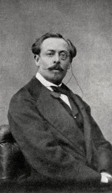 Aurelien Scholl, French author and journalist, 1868