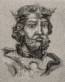 Aurelius of Asturias, (c740-774), King of Asturias (768-774), 1853. Creator: Unknown