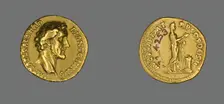 Aureus (Coin) Portraying Emperor Antoninus Pius, 138-161. Creator: Unknown