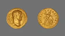 Aureus (Coin) Portraying Emperor Diocletian, 294-305, issued by Diocletian. Creator: Unknown
