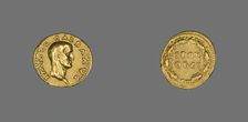 Aureus (Coin) Portraying Emperor Galba, 68 (July)-69 (January). Creator: Unknown
