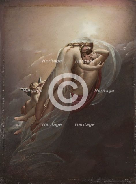Aurora and Cephalus, c.1810. Creator: Anne-Louis Girodet de Roucy-Trioson (French, 1767-1824).