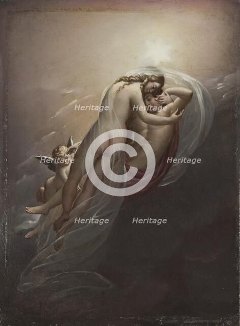 Aurora and Cephalus, c.1810. Creator: Anne-Louis Girodet de Roucy-Trioson (French, 1767-1824).