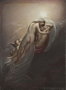 Aurora and Cephalus, c.1810. Creator: Anne-Louis Girodet de Roucy-Trioson (French, 1767-1824)