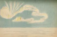 Aurora Borealis, 18th October 1894, (1897). Artist: Fridtjof Nansen