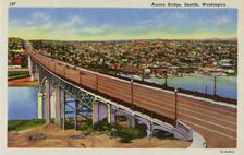 Aurora Bridge, Seattle, Washington, USA, 1935