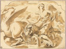 Aurora in Her Chariot, n.d. Creator: Joseph Francois Parrocel