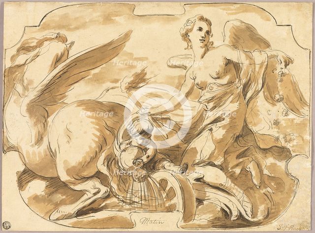 Aurora in Her Chariot, n.d. Creator: Joseph Francois Parrocel.