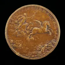 Aurora Riding through the Heavens [reverse], 1552. Creator: Jacopo da Trezzo