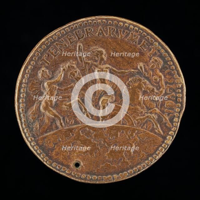 Aurora Stepping from a Car [reverse], c. 1518. Creator: Unknown.