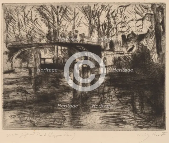 Aus Dem Tiergarten (From the Tiergarten), 1920. Creator: Lovis Corinth.