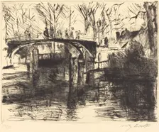 Aus dem Tiergarten (View of the Tiergarten), 1920. Creator: Lovis Corinth
